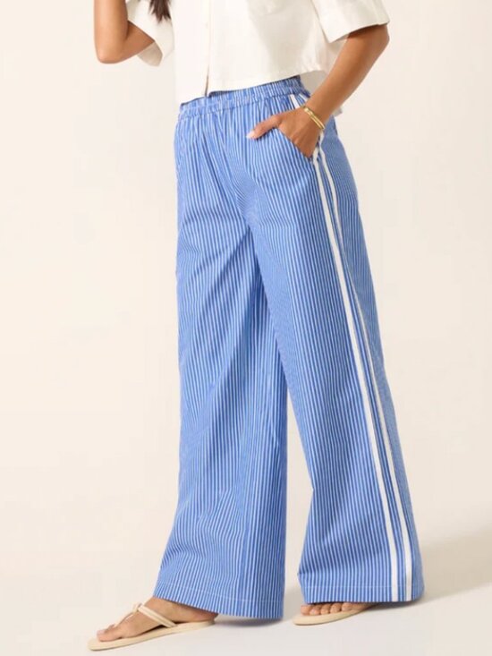 Evereve Pants - Tala Poplin Track Pant- NWT